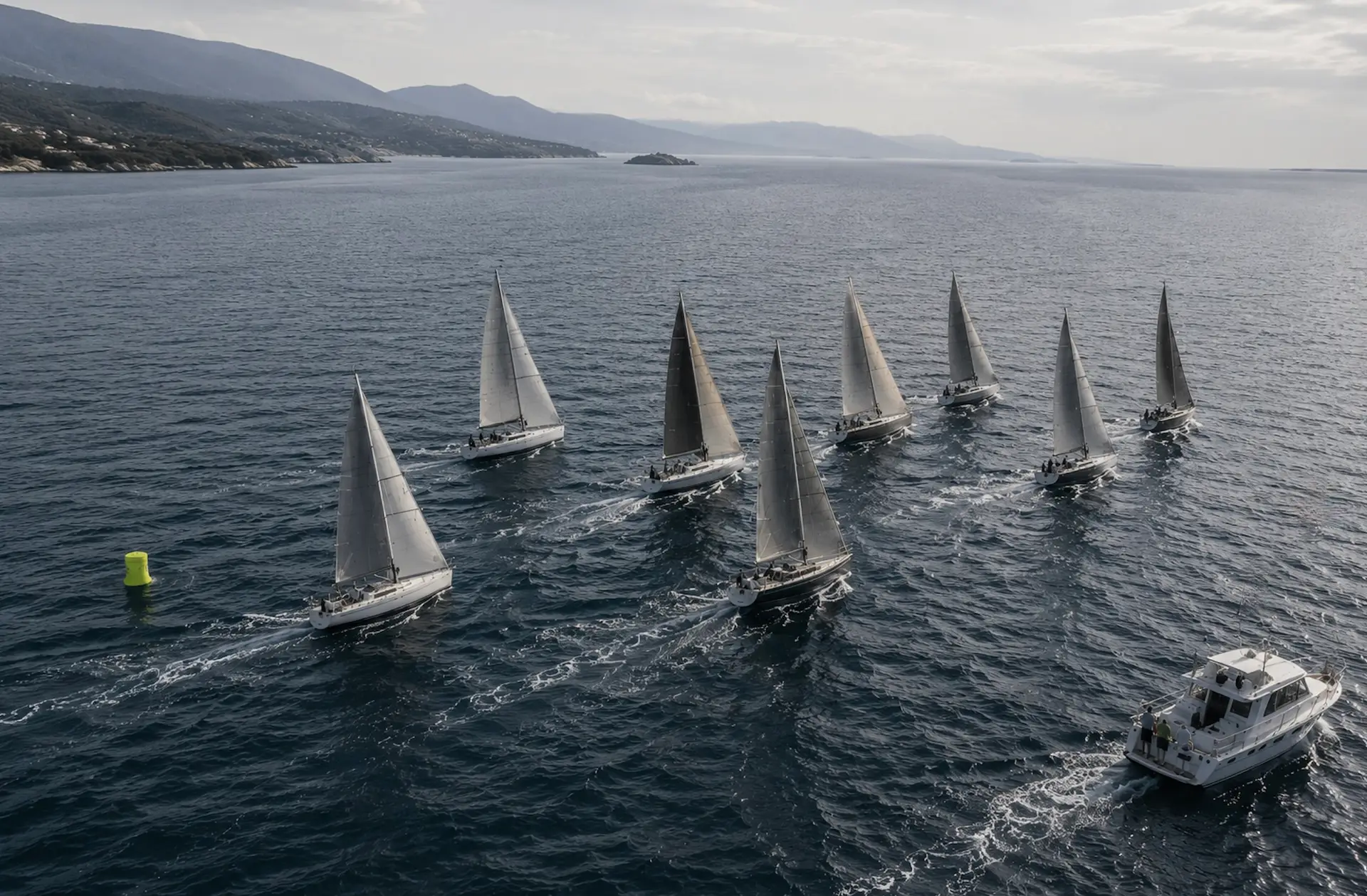 Mediterranean regatta, Corsica